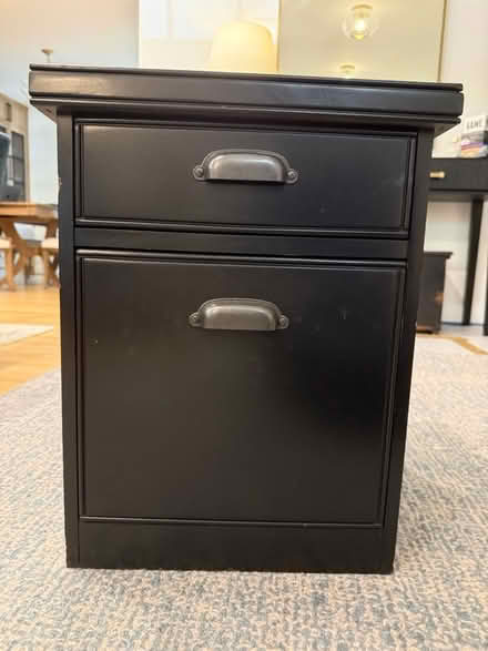 Photo of free Black File cabinet (Zip 22306 Alexandria) #1