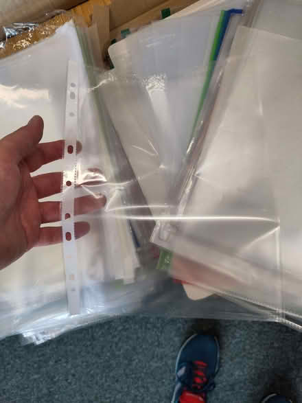 Photo of free A4 folders and sleeves (Dyke Road area BN1) #4