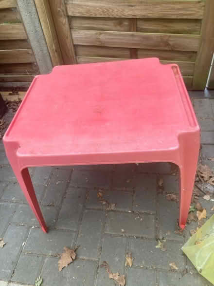 Photo of free Plastic table (Chineham RG24) #1