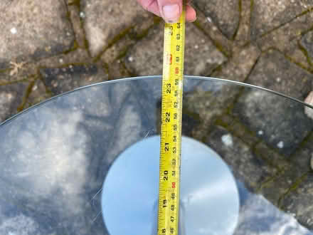 Photo of free Glass table (Howe Street CM3) #3