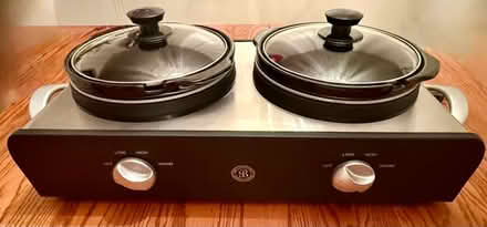 Photo of free Double slow cooker with lids (Waldorf, MD) #1