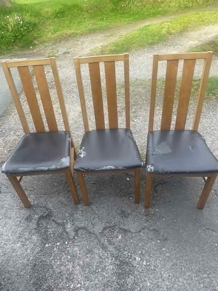 Photo of free Six dining room chairs. Upcycling (HD5) #1