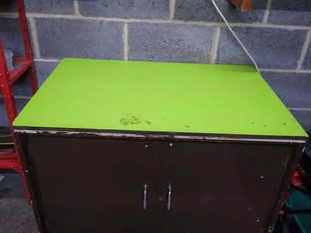 Photo of free Heavy duty cupboard/workbench (California DE22) #2