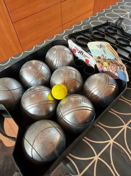 Photo of free Petanque/Boules set (Mitcham's Corner CB4) #1