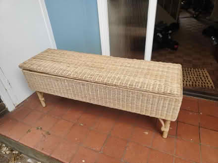 Photo of free Ikea TOLKNING wicker chest (West Dulwich SE21) #1