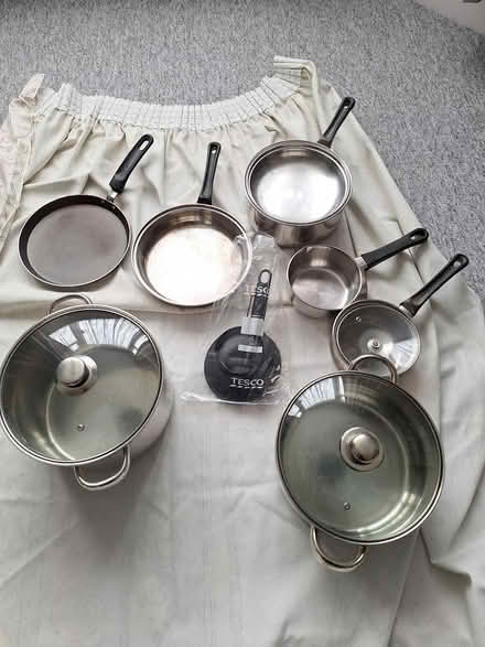 Photo of free Stainless steel pots and pans (Chelmsford, CM1) #1