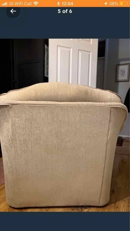Photo of free Good condition used armchair (Springfield B13) #2