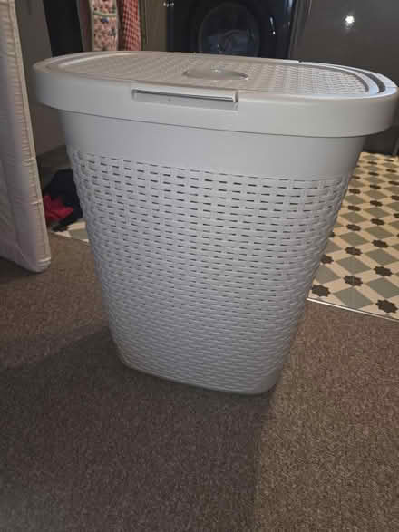 Photo of free Grey plastic laundry basket (Great Leighs CM3) #1