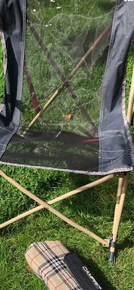 Photo of free camping chair and picnic blanket (Barnsley S71) #1