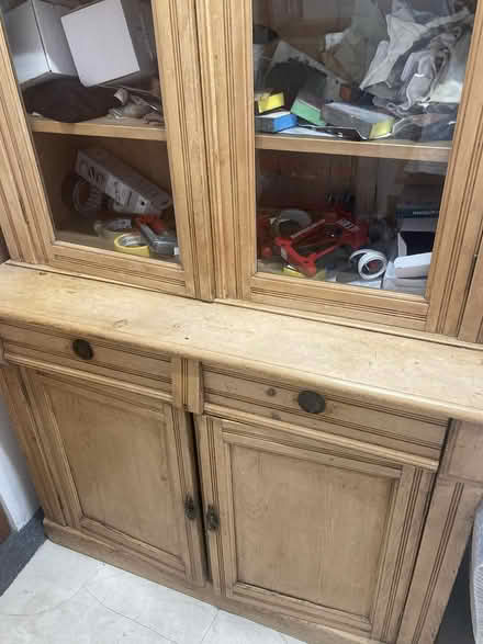 Photo of free Pine Display Cabinet (Stanstead Road, SE23) #3