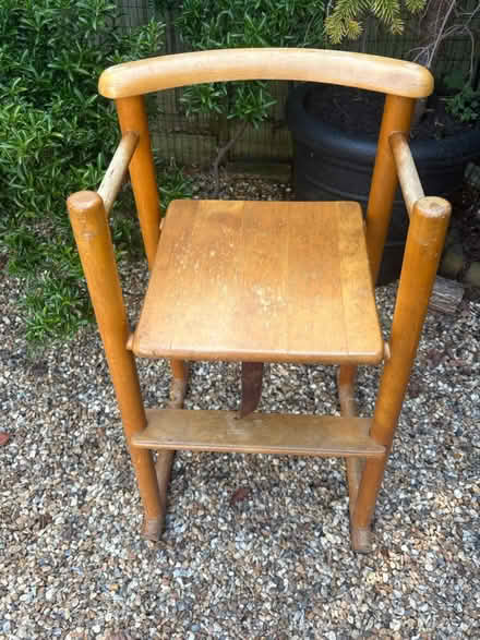 Photo of free Wooden High Chair (Burgess Hill) #1