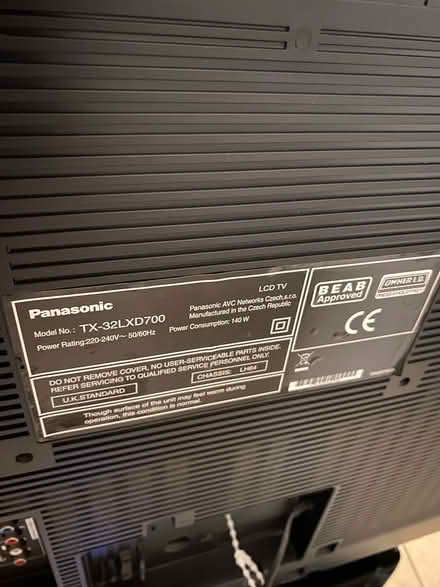 Photo of free 32in Panasonic TV (Heald Green SK8 3) #2