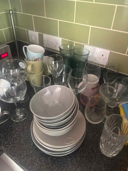 Photo of free Plates, glasses, crockery (Heaton Moor SK4) #3