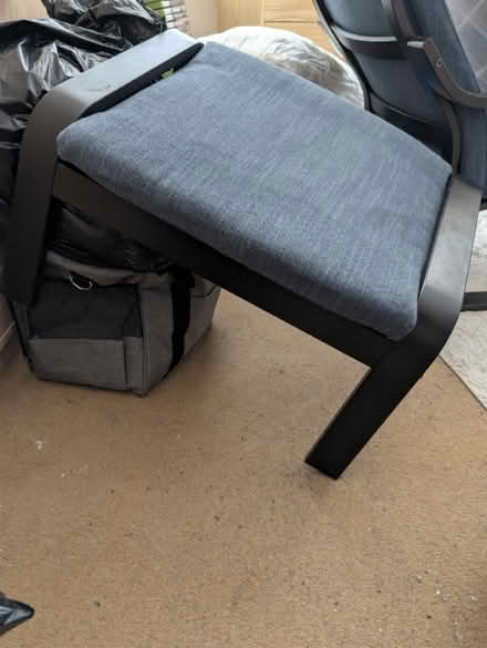 Photo of free Padded poang chair and footstool (Wallsend, NE28) #2