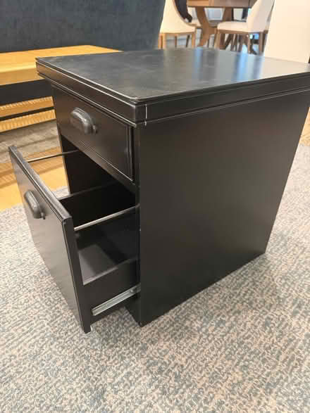 Photo of free Black File cabinet (Zip 22306 Alexandria) #2