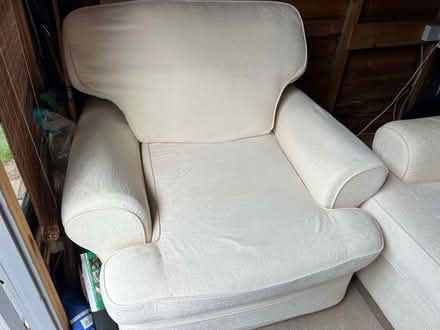 Photo of free Cream settee and Chair (Sandon CM2) #1