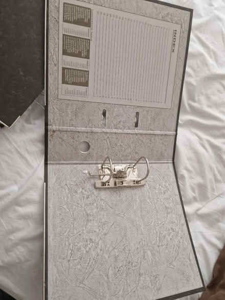 Photo of free 3 lever arch files (Maple Cross WD3) #3