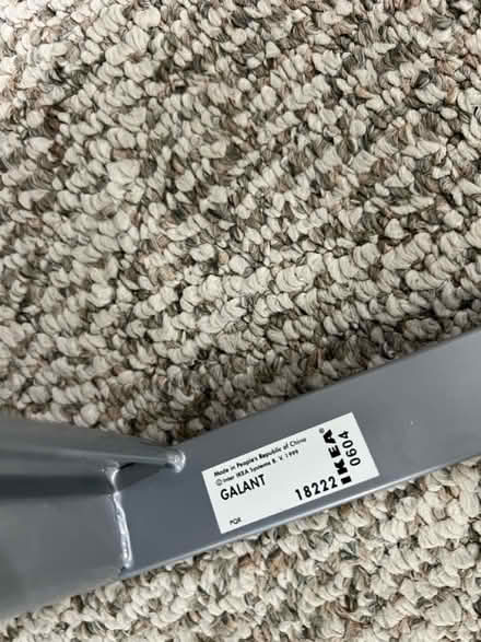 Photo of free IKEA Galant Desktop FRAME (Wood Ridge) #3