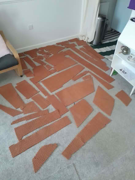 Photo of free Bag of 9mm rubber underlay offcuts (Grassmarket EH1) #1