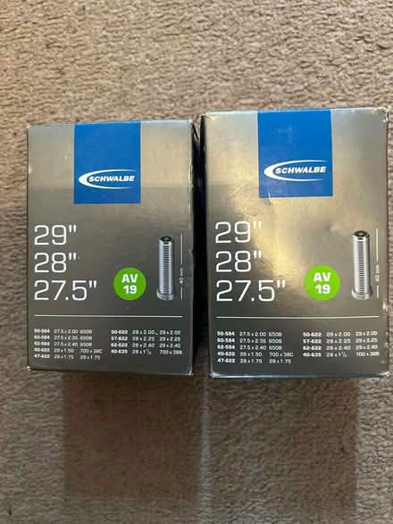 Photo of free Schwalbe bicycle inner tubes (Chichester PO19) #1