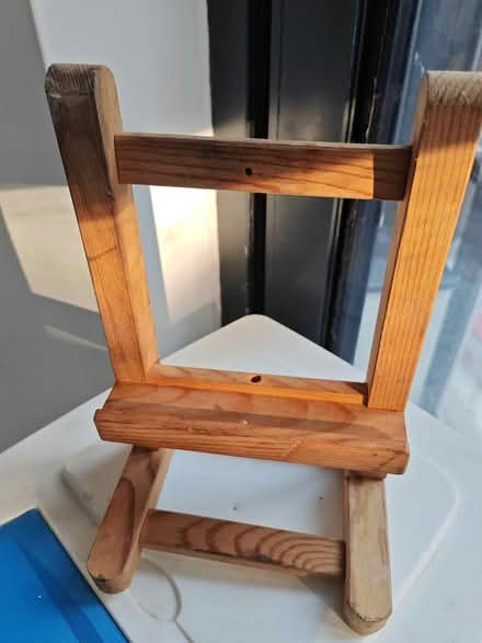 Photo of free Wooden book/canvas stand (Shooters hill) #1