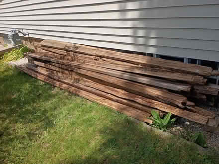 Photo of free Fence posts and rails (Kenosha south side) #1