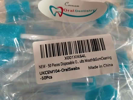 Photo of free Mouth Cleaning Swabs (Penrith CA11) #3