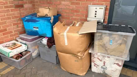 Photo of free Lovely materials organza satin etc (Borehamwood) #1