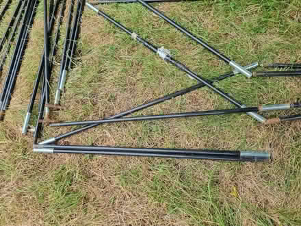 Photo of free Firbe glass poles (Barnard's Green WR14) #3