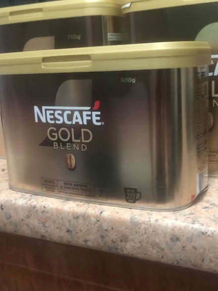 Photo of free 3 x Empty Nescafe Gold Blend Tins (Neasden NW10 near McDonald) #4
