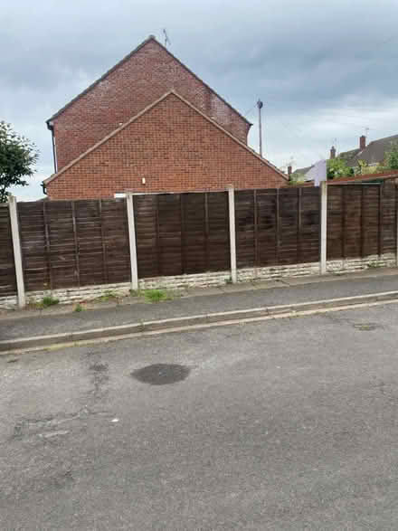 Photo of free 9 Fence panels 6ft wide x 5ft high (CV2) #1