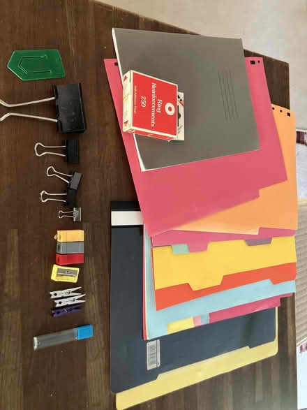 Photo of free Collection of stationery items (Weston Park BA1) #1