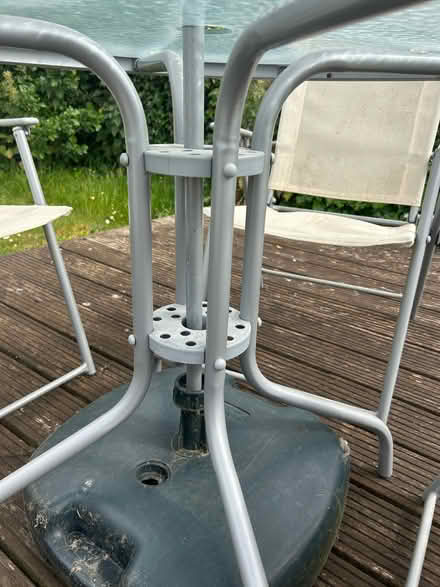 Photo of free Garden Table & Chairs Set (Howe Street CM3) #2
