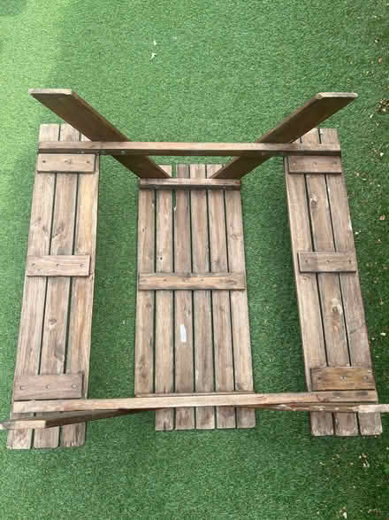 Photo of free Kids garden seats - need repair (West acton - W3) #2