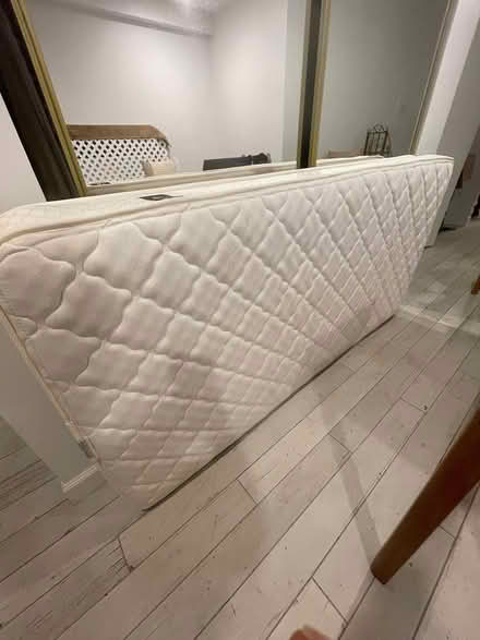 Photo of free twin mattress (D St. and 6th St. NE) #1