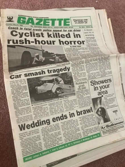 Photo of free Historical Basingstoke Gazettes (Chineham RG24) #1