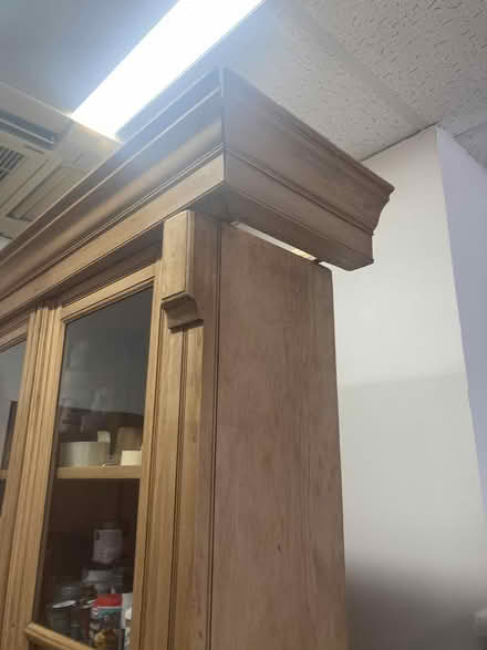 Photo of free Pine Display Cabinet (Stanstead Road, SE23) #2