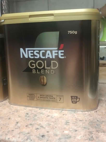 Photo of free 3 x Empty Nescafe Gold Blend Tins (Neasden NW10 near McDonald) #3