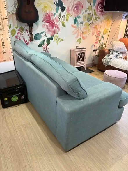 Photo of free Blue fabric sofa (Hampton Lucy CV35) #3