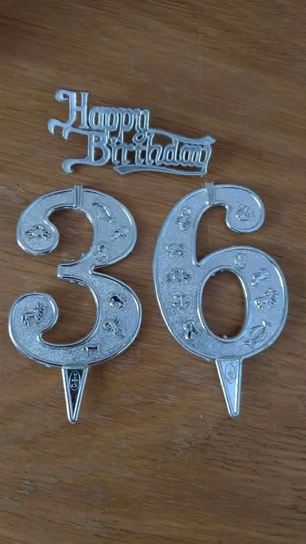 Photo of free 3+6 cake decorations (Slinfold RH13) #1