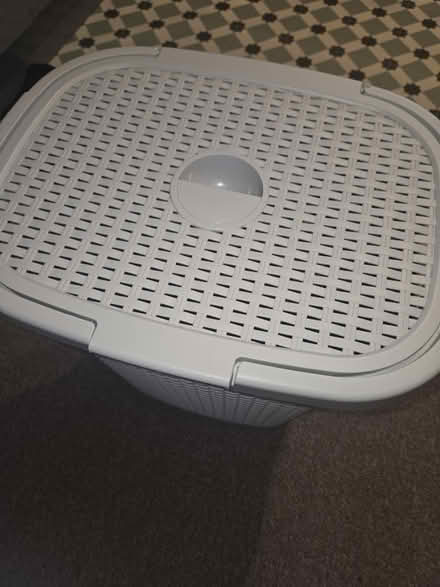Photo of free Grey plastic laundry basket (Great Leighs CM3) #2