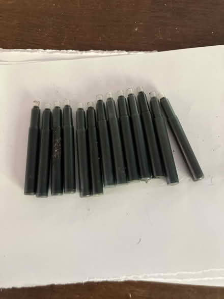 Photo of free Ink cartridges for a fountain pen (Weston Park BA1) #1