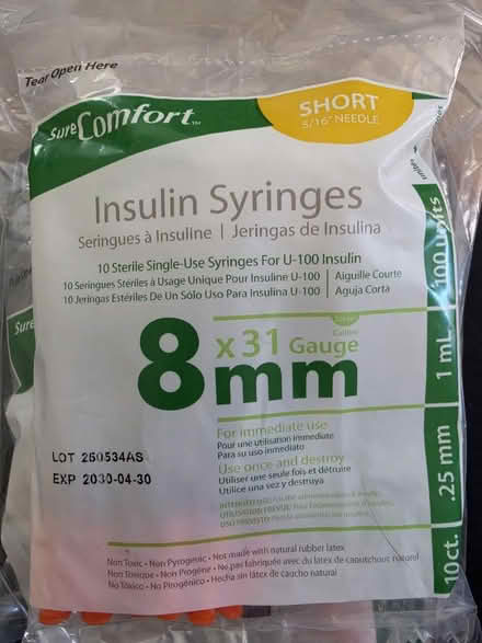 Photo of free Insulin syringes 5 pack (Alamitos Beach) #1
