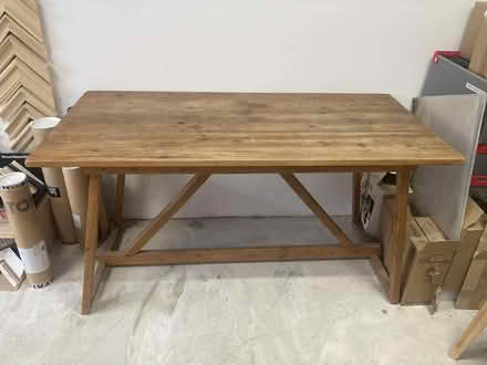 Photo of free Wooden Table (Stanstead Road, SE23) #1