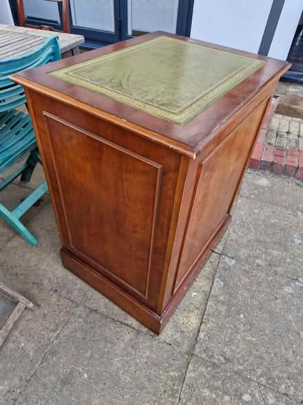 Photo of free Wooden filing cabinet two draws (Great Baddow CM2) #3