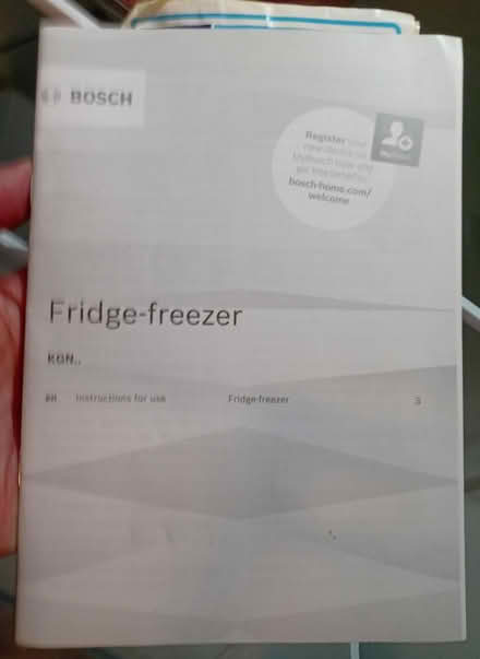 Photo of free Bosch fridge/freezer (Clerkenwell Road EC1R) #2