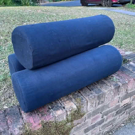 Photo of free Three black bolster cushions (Tivoli GL50) #1
