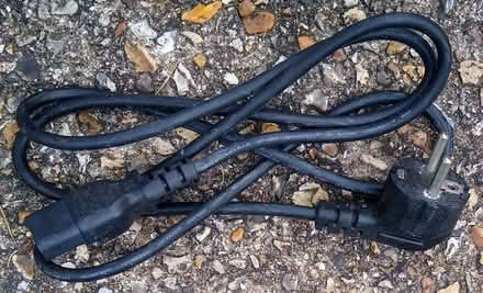 Photo of free Kettle lead with European plug 1.3m long (Salvington BN14) #1