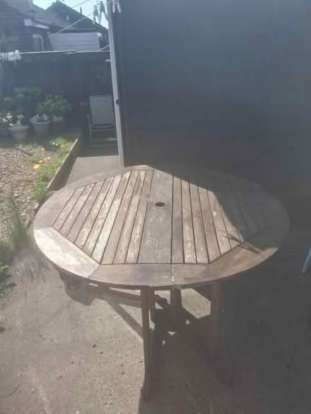 Photo of free Solid wood table (Burradon cramlington NE237PD) #1
