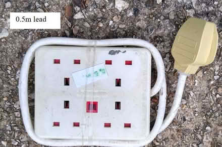 Photo of free 4-way Mains Extension Lead 0.5m long (Salvington BN14) #1